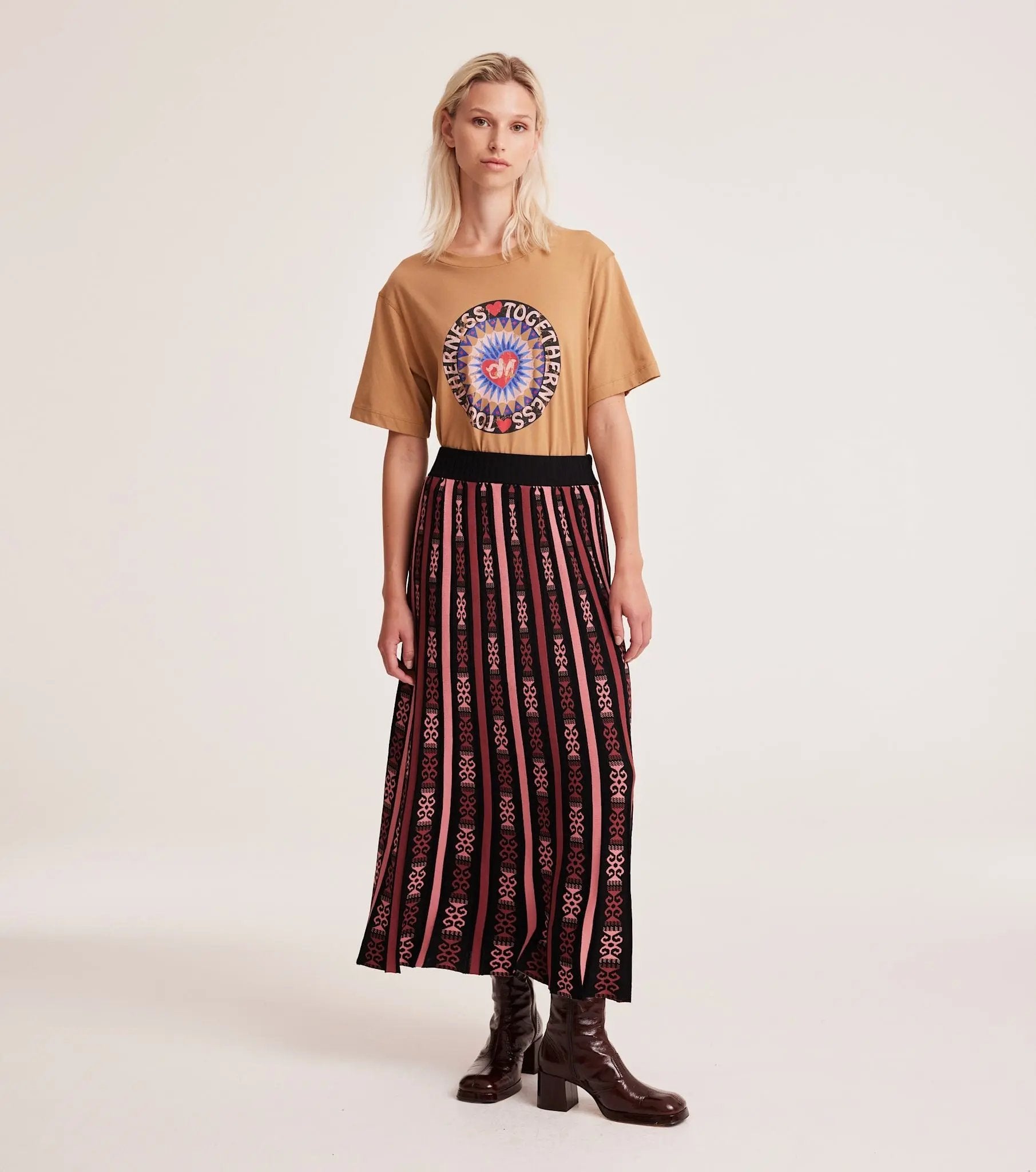 Janice Knitted Skirt Odd Molly