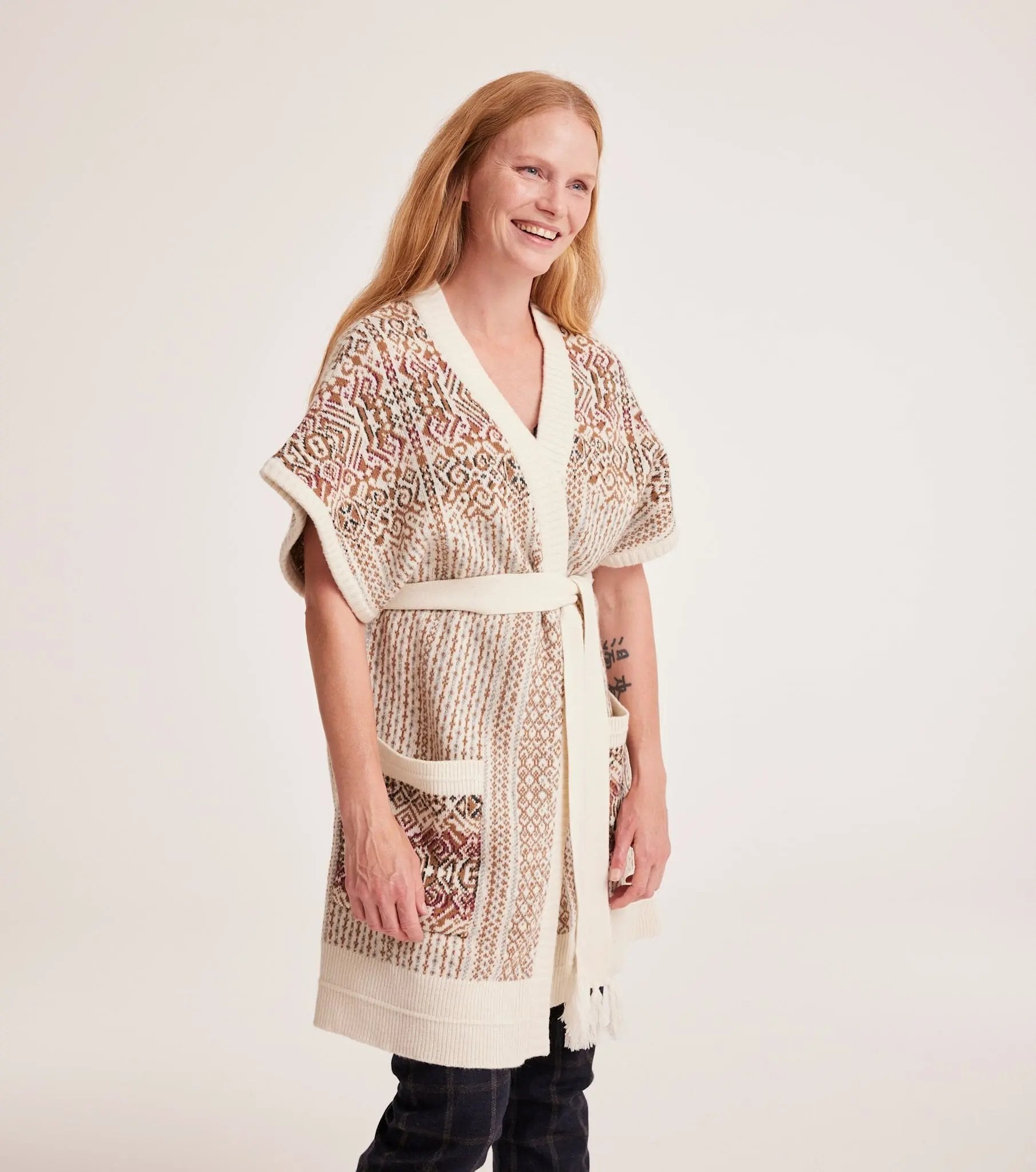 Peg Long Vest Odd Molly